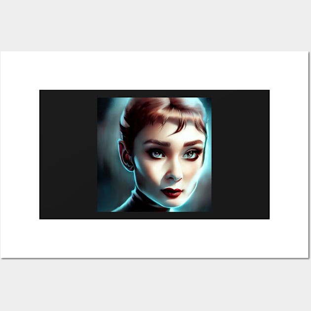 Audrey Wall Art by RobertMKAngel